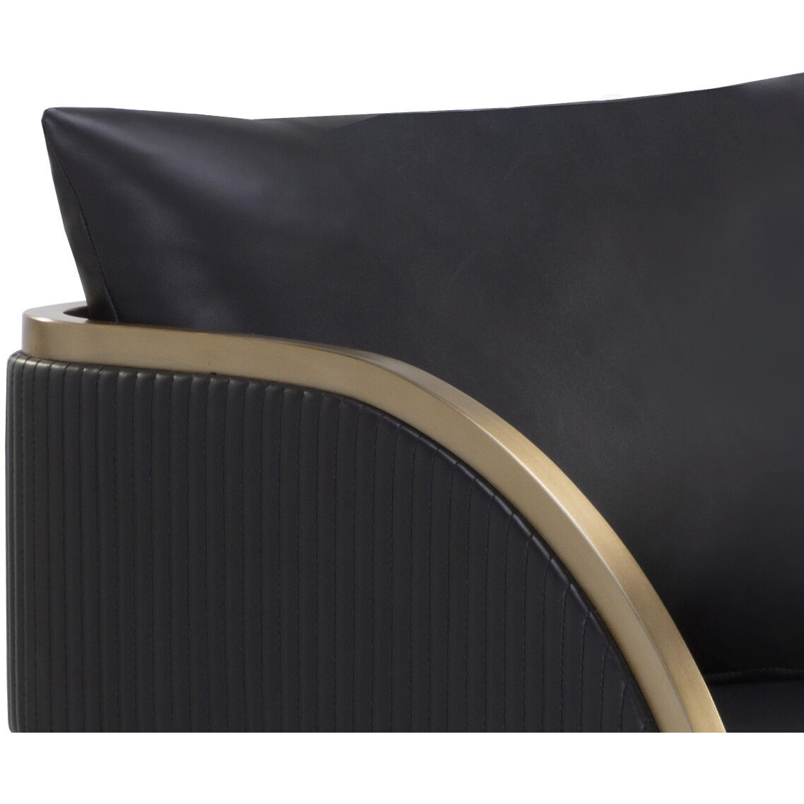 Baz 41.25 inch Napa Black Barstool